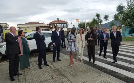 El penal del Dueso acogió el acto de firma del convenio para crear la oficina judicial. R.A.