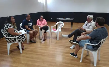 Reunión del PRC de Santander con la Asociación Vecinal