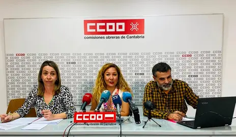 Raquel Gutiérrez, Conchi Sánchez y Héctor Adsuar