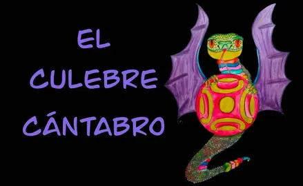 Ilustración del culebre cántabro.