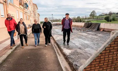 Obras en La Venta, en Revilla.
