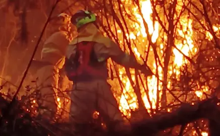 El día 31 de diciembre hubo 19 fuegos en Cantabria.