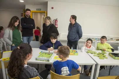 Los niños disfrutaron de los programas de conciliación en Camargo.