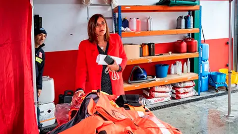 La consejera de Presidencia, Paula Fernández.