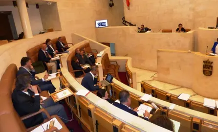 Diputados regionales en el Parlamento de Cantabria. R.A.