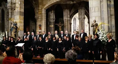 Coral de Santa María en Castro Urdiales.