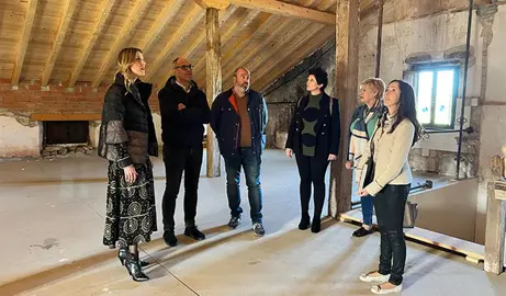 Visita a la Casa de Agüeros en Escalante