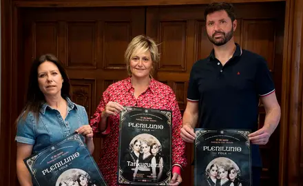 Presentación del concierto del Festival de Folk Plenilunio.