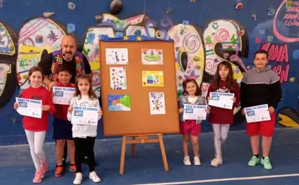 Entrega de premios del Concurso de Dibujo sobre Europa.