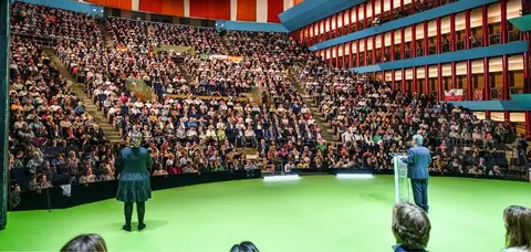 Intervención de Revilla en el Palacio de Festivales.
