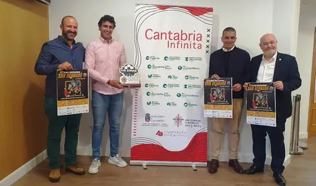 Presentación del Torneo San Bernabe en Torrelavega.