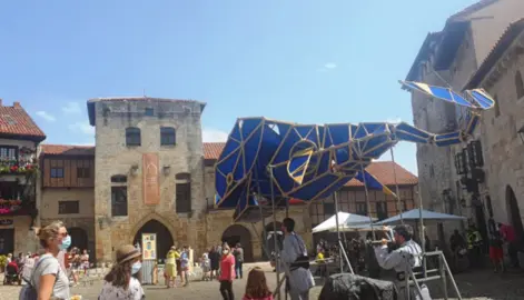 Festival Bisóntere en Santillana del Mar.