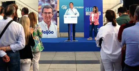 Acto de inicio de campaña electoral del PP.