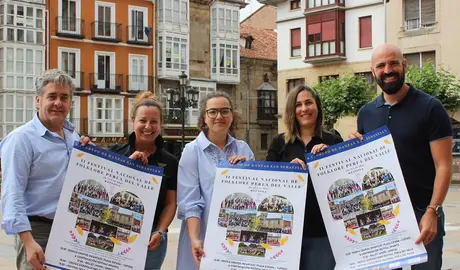 Presentación del Festival de Folclore de Reinosa.