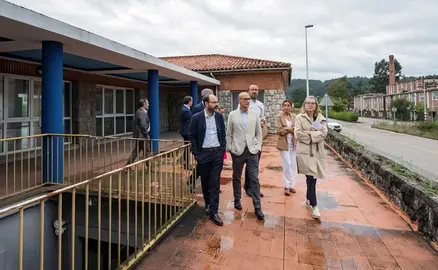 Visita institucional a Torrelavega de la consejera de Cultura, Turismo y Deporte.