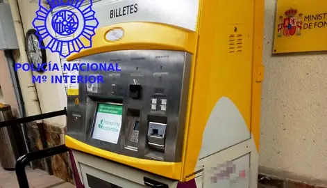 Cajero de billetes en Barreda.