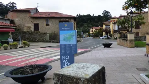 Localidad de Novales, en Alfoz de Lloredo. R.A.