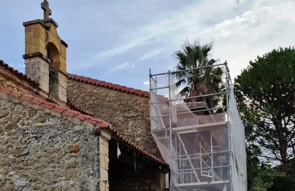 Rehabilitación de la cubierta del Centro Cultural de Tagle.