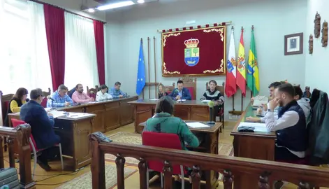 Concejales en el Pleno de Colindres, R.A.