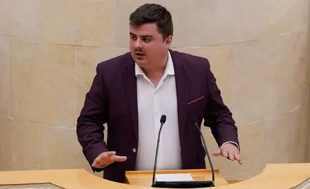 El portavoz del PP, Miguel Ángel Vargas.