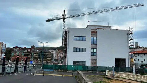 Obras del Centro Náutico- Pesquero en Laredo.