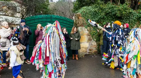Un momento del Carnaval de La Vijanera.