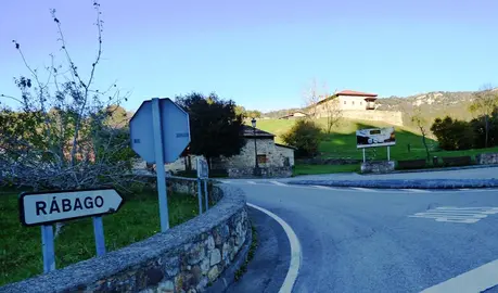 Localidad de Rábago, en Herrerías. R.A.