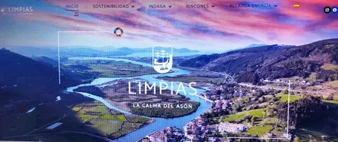Portada de la web de Limpias. R.A.