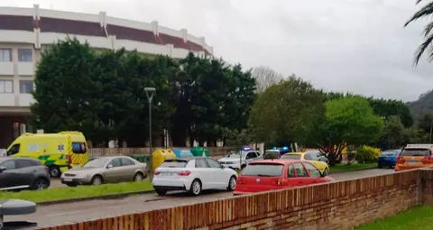 Residencia de Ancianos Santa Ana en Berria, en Santoña.