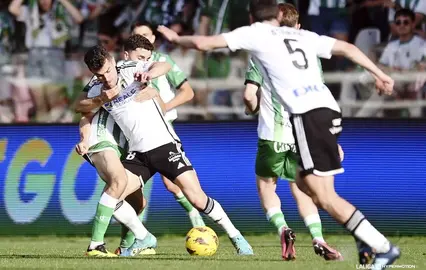 Los verdiblancos perdieron en el descuento de penalti.