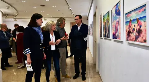 Exposición 'Doble visión' en Santander.