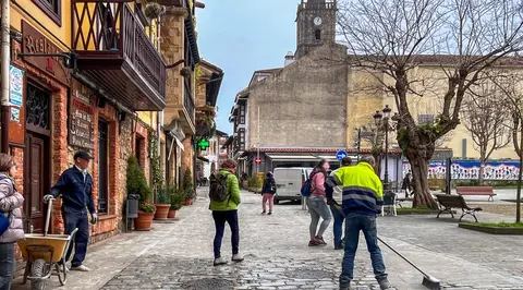 Calles del municipio de Comillas.