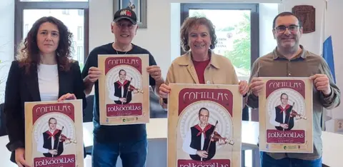 Presentación del Festival de Folk en Comillas