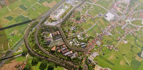 Superficie del Parque Científico y Tecnológico de Cantabria.