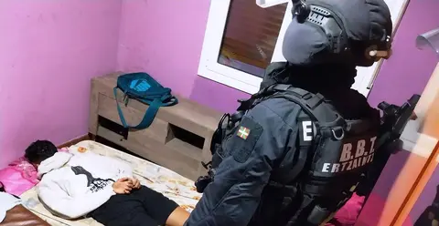 Intervención de la Guardia Civil y la