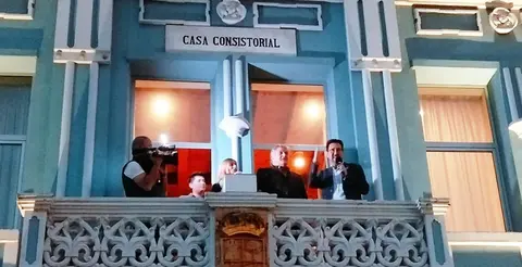 lanzamiento del chupizano en Colindres. R.A.