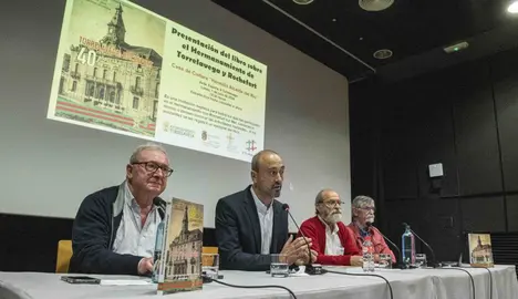 Presentación del libro en Torrelavega.