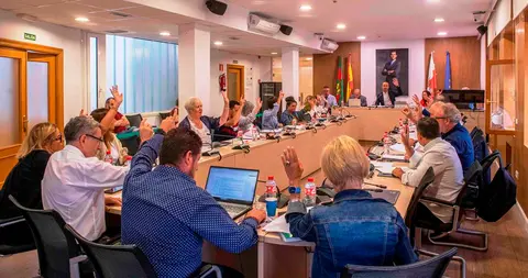 Pleno de Torrelavega.