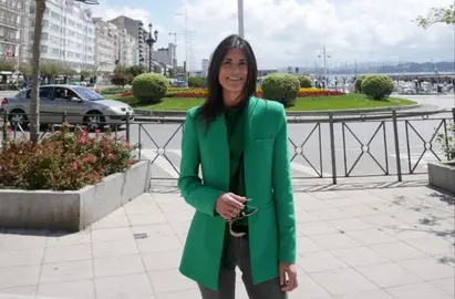 La portavoz de Vox en Santander, Laura Velasco.