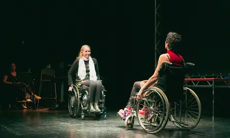 Un momento de 'Manuela, el vuelo infinitio'.