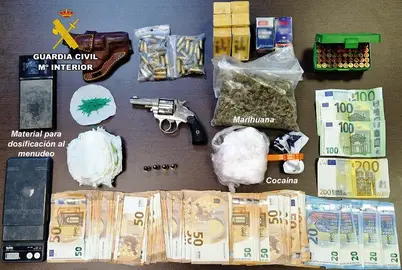 Droga incautada en Reinosa