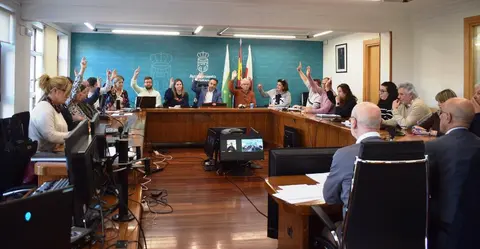 Sesión extraordinaria en Piélagos.