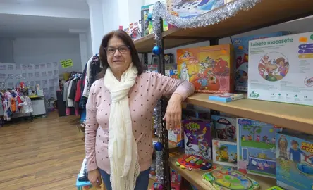 Dori Cámara de la Asociación La Mar Solidaria.