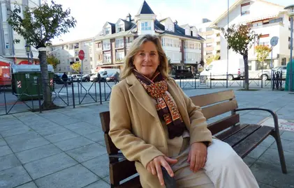 La presidenta de la Asociación de las Pequeñas y Medianas Empresas de Colindres, María José Martínez. R.A.
