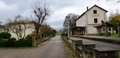 Estación de ferrocarril de Puente Viesgo. R.A.