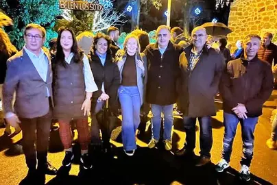 Inauguración del Belén de Los Sotos.