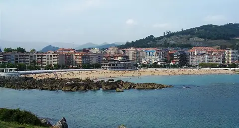 Zona de Brazomar, en Castro Urdiales.