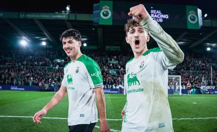 El Racing sigue líder tras la victoria.