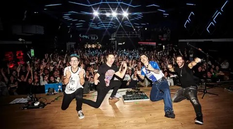 El grupo Pignoise en concierto.