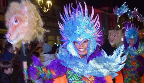 Desfile del Carnaval en Renedo.